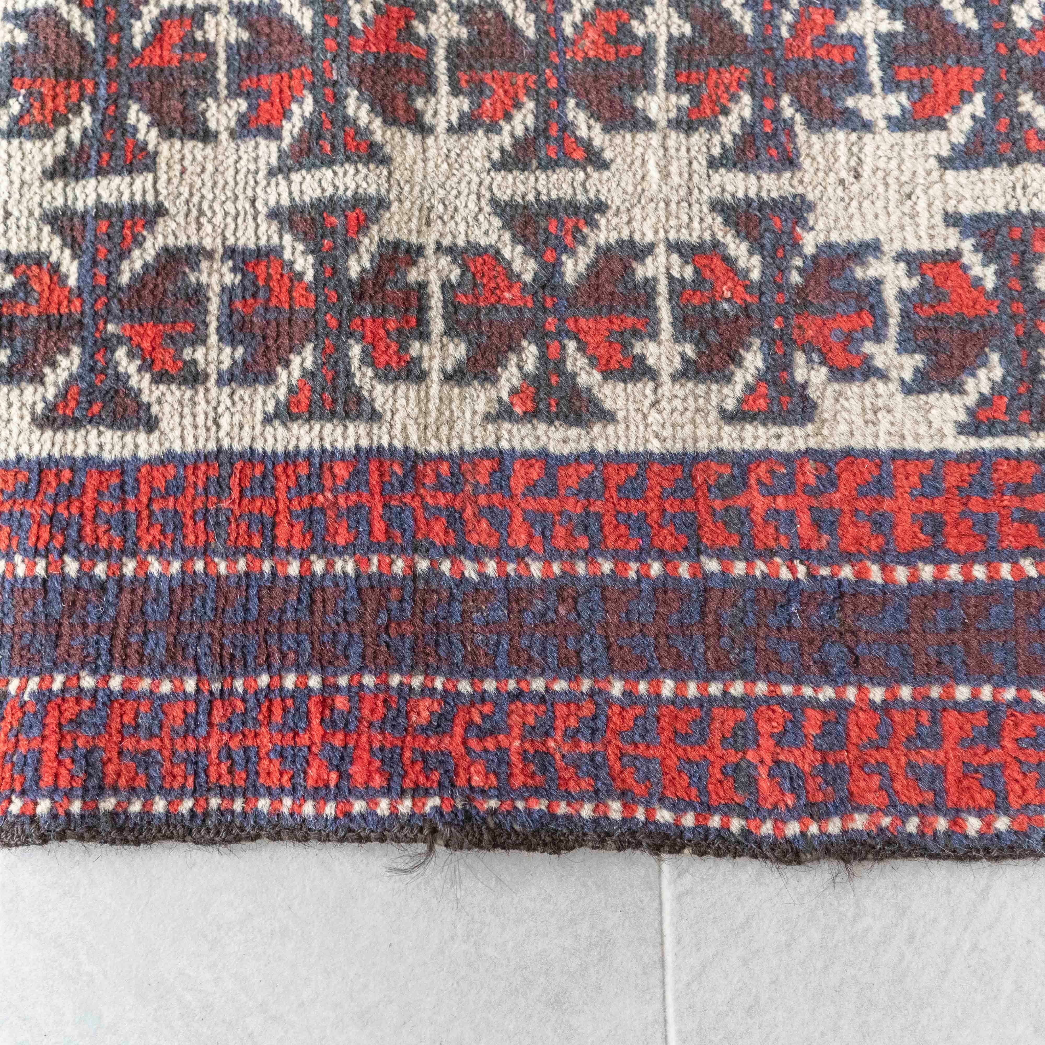 【モロッコ直輸入】ヴィンテージラグ　即購入ok Vintage】モロッコ・ヴィンテージラグ L-4 