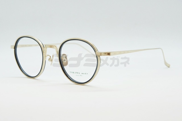 TOKIWA メガネフレーム T-1958 Col.SG-1 ボストン コンビネーション トキワ 鯖江 日本製 正規品-2枚目