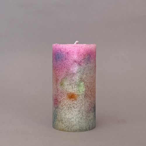 No.R334  Gradation pillar candle R / 76M-2800
