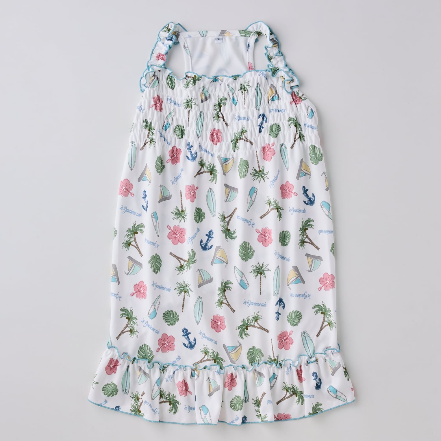 251002大型犬サイズ] 冷感キャミワンピ | 犬服ブランド 2e deuxieme