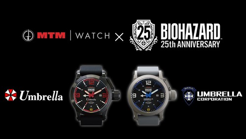 【限定】MTMWatchXバイオハザード25周年 コラボレーションウォッチ