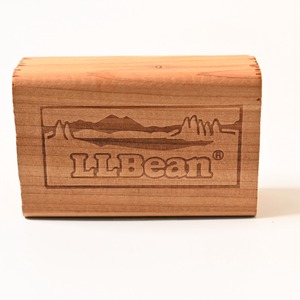 80's~ Vintage L.L.Bean Cedar Wood Block #6