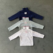 〖取寄〗韓国子供服 / 26winter / TinyHiker / ダックフィットピンコールハイネックT / キッズ *XS~XL*
