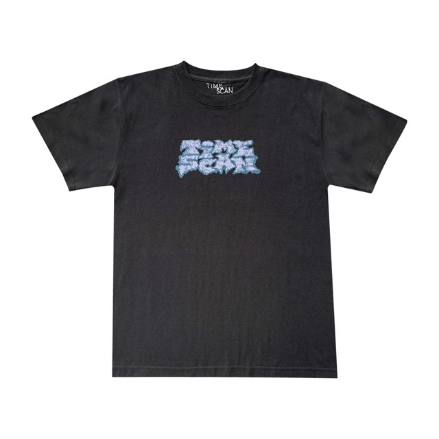 TIMESCAN / CLASSIC TAG T SHIRT / BLACK