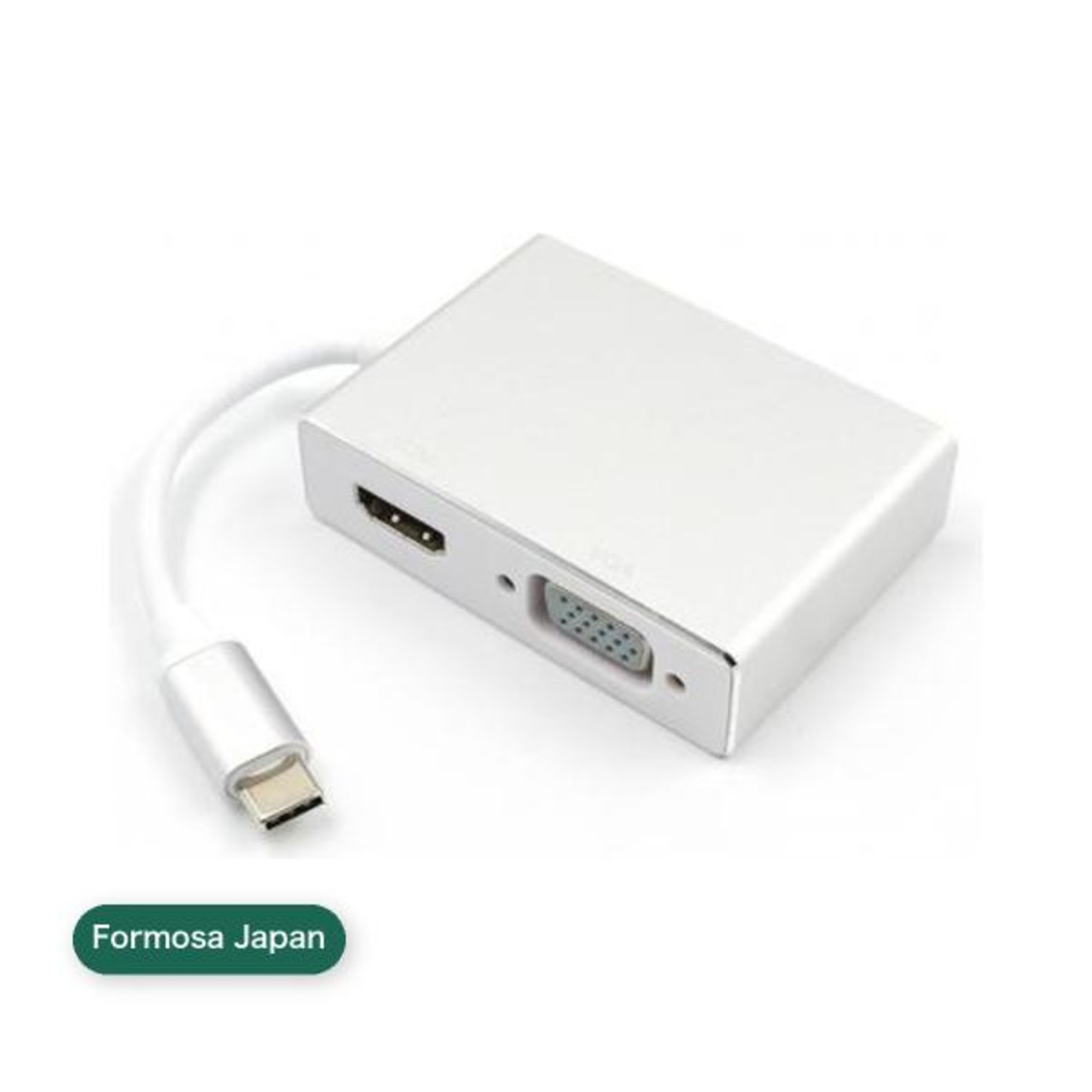 Formosa Japan USB-C to VGA DVI HDMI USB 3.0 アダプタ IF-USBTO4