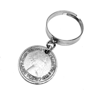 シックスペンスコインリング