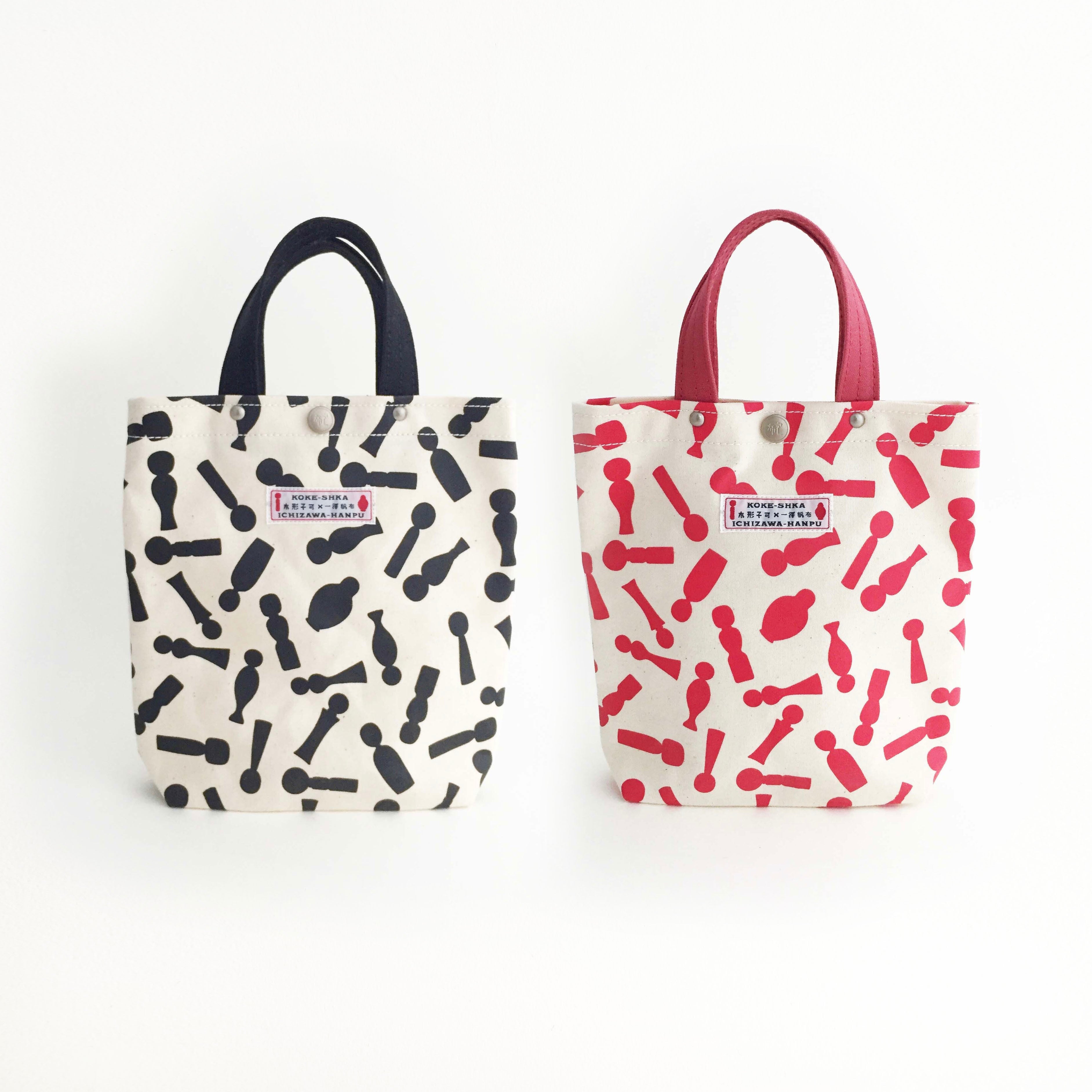 一澤信三郎帆布×コケーシカ の手提げバッグ/小