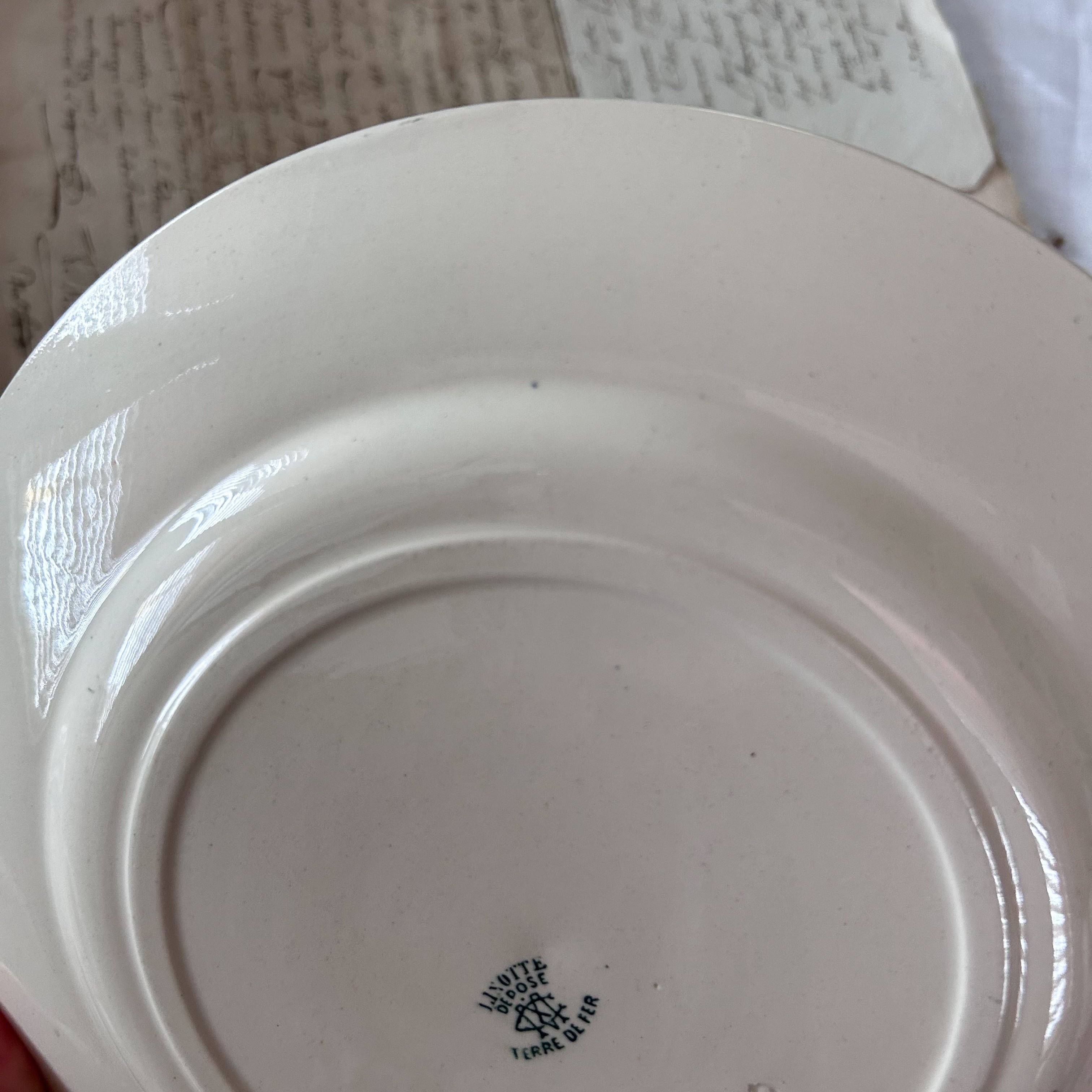 クレイユモントローLinotte リノット ショコラカップ フランスアンティーク