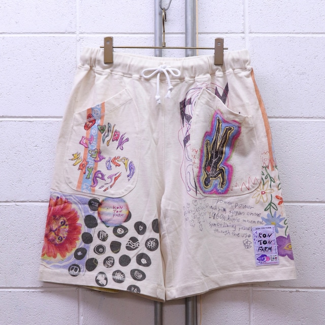 【go slow caravan】RAKUGAKI HARF PANTS
