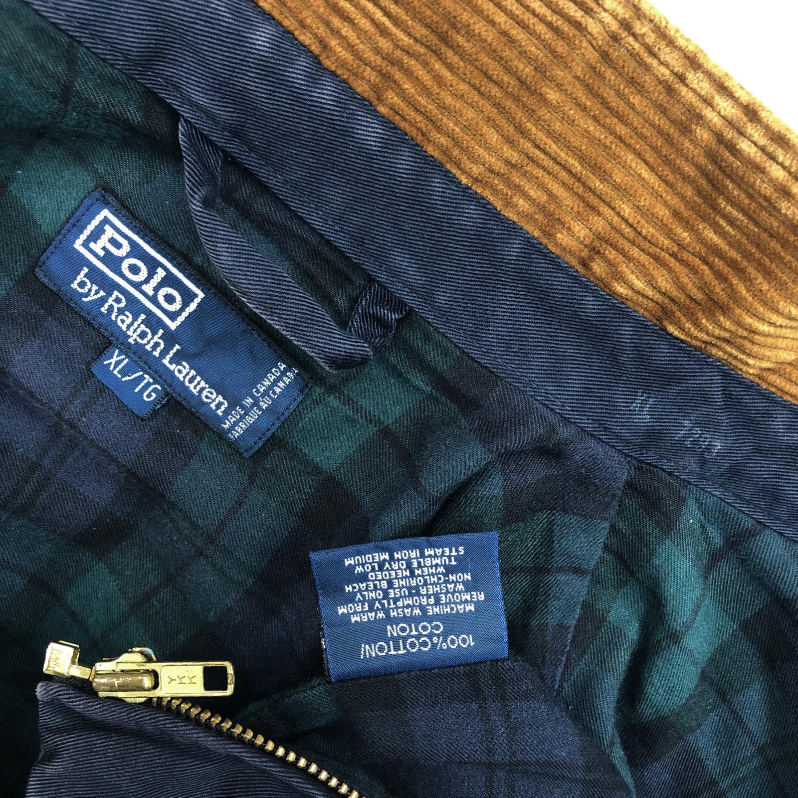 POLO BY RALPH LAUREN ラルフローレン 90年代 襟コーデュロイ コットン