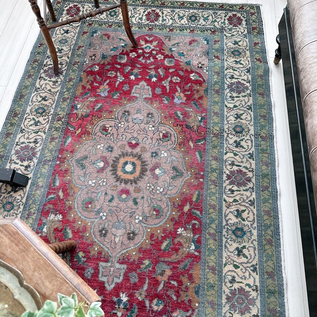 トルコ ヴィンテージラグ TR039 | カイセリ | 122cm × 215cm