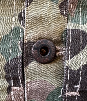 -USMC- Vintage 40s P-44 Duck Hunter Camo HBT Jacket