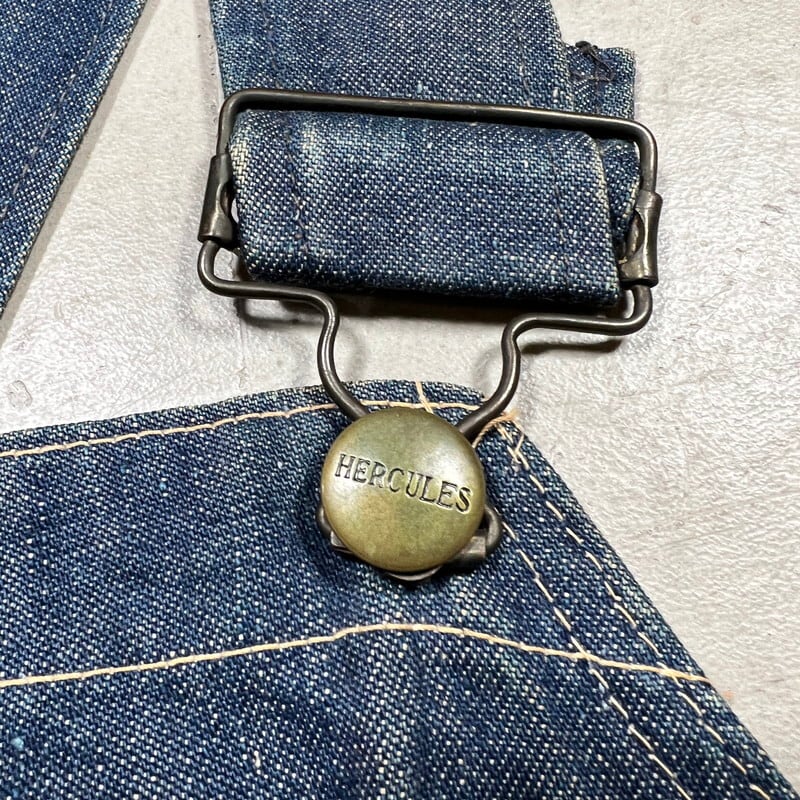 40's 50's HERCULES ヘラクレス デニムオーバーオール ワークウェア