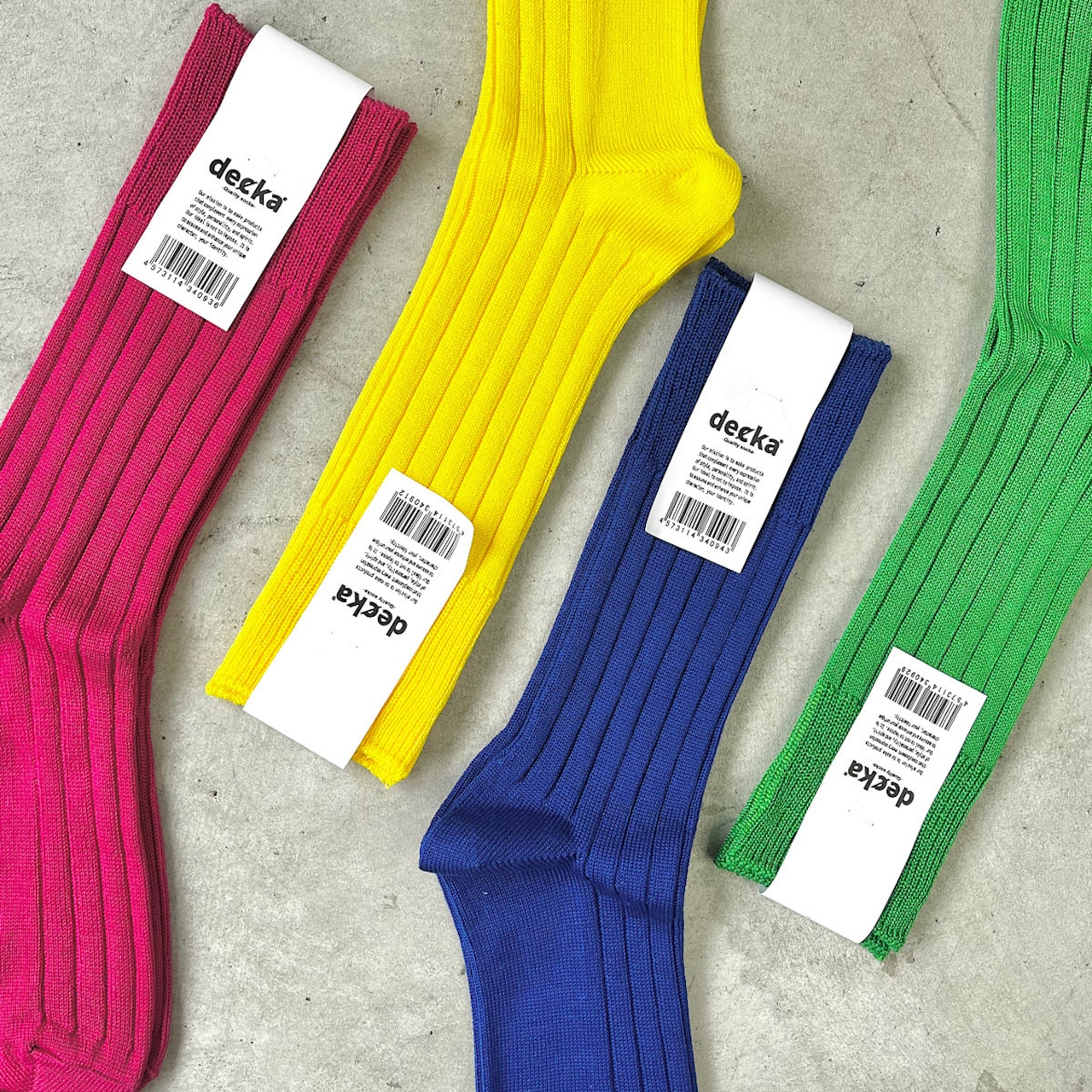 decka / Quality Ribbed Socks