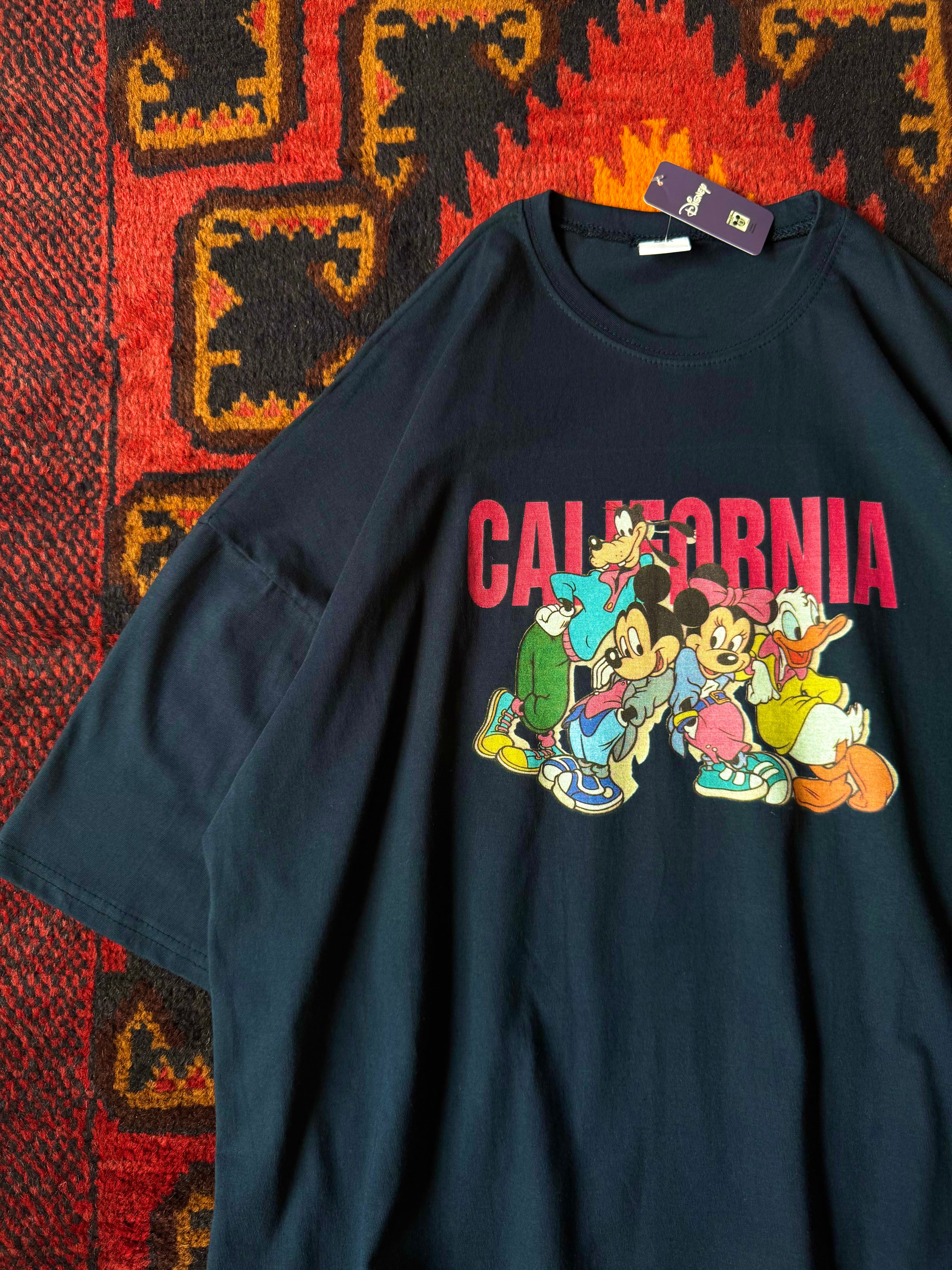 MOM Disney 5分袖 California Tee（ダークネイビー）1023