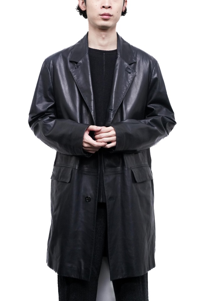 90's "SERAPHIN" Lamb Leather Jacket