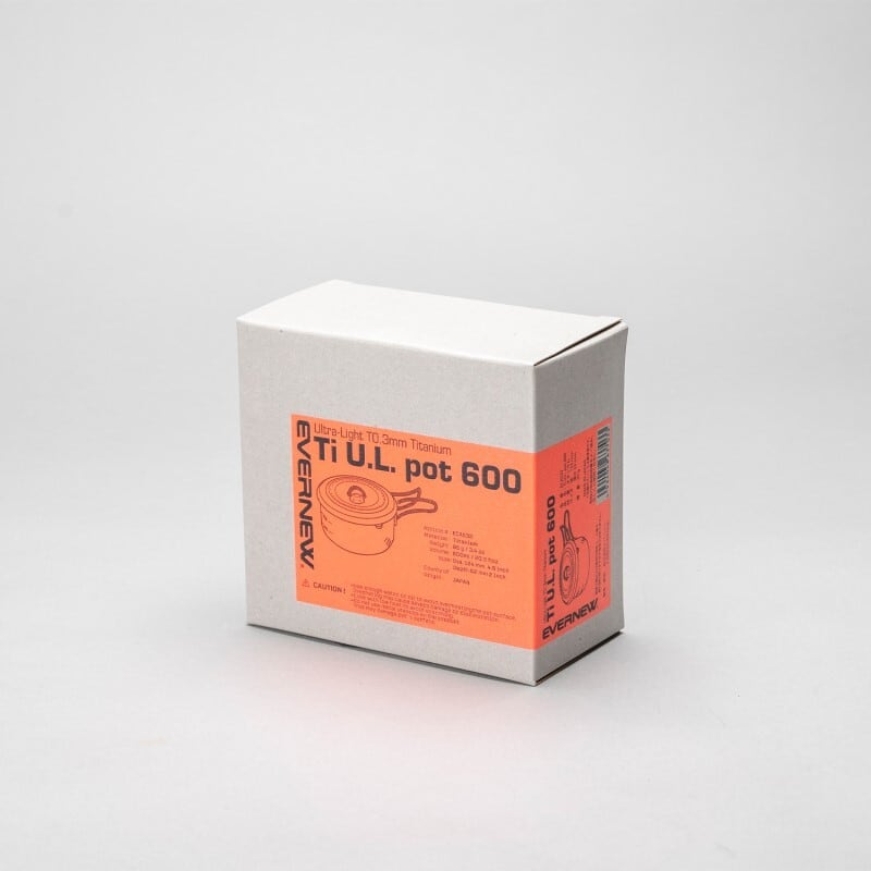 エバニュー(EVERNEW) Ti U.L. Pot set 600+900 エバニュー公式オンラインショップ / Ti U.L. Pot 600 + 900
