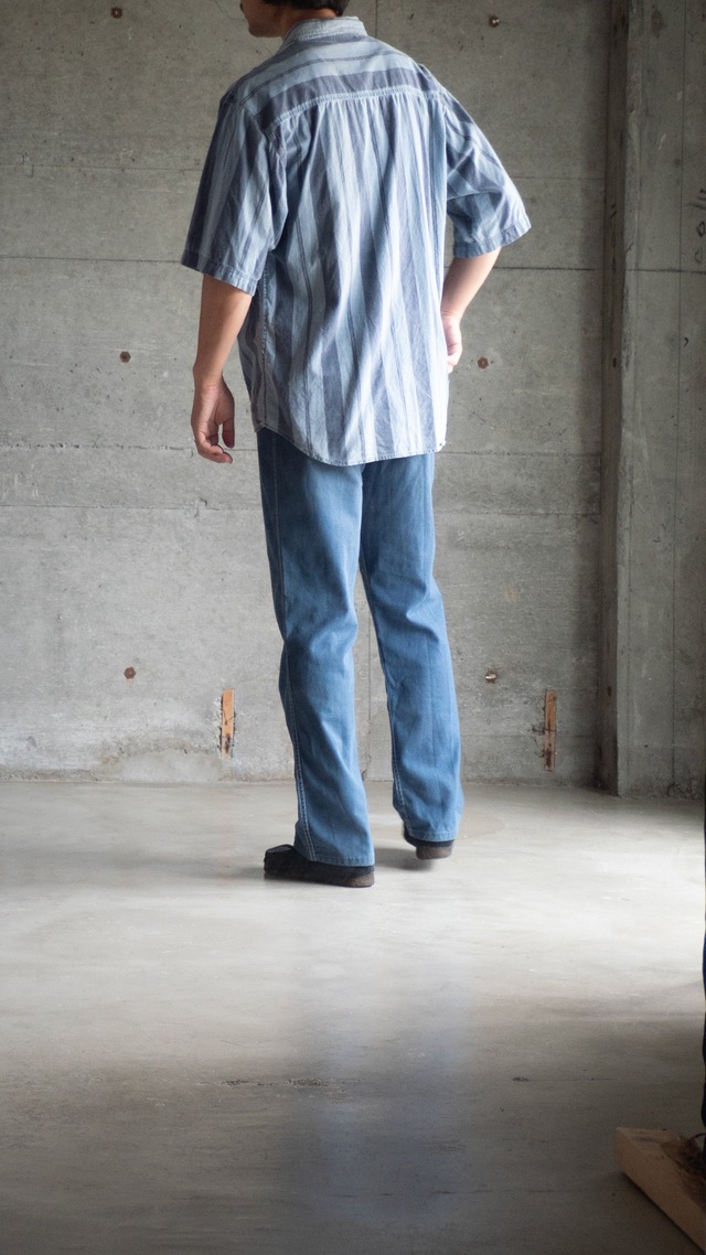 "IMPORTANTE" 1990s Wide stripe shirts
