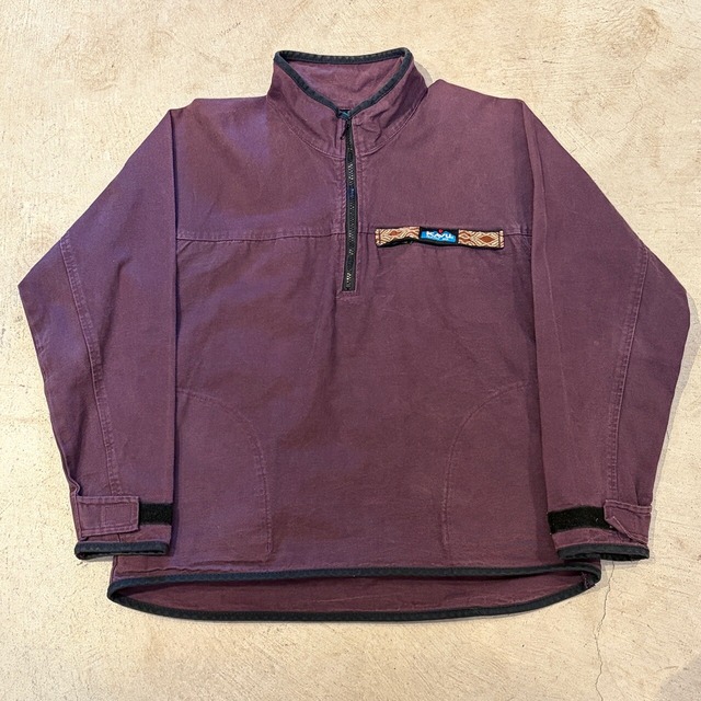 KAVU DUCK  H/Z JACKET BURGUNDY