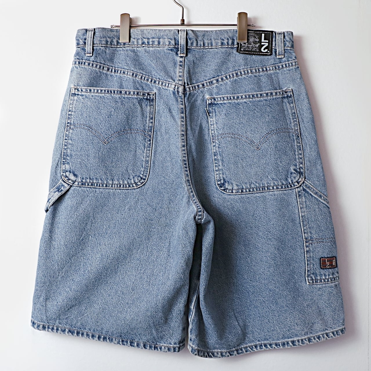 90s Levi's リーバイス L2 ワイド デニム バギー ショーツ 古着 90s Levi's リーバイス L2 ワイド デニム バギー ショーツ 古着