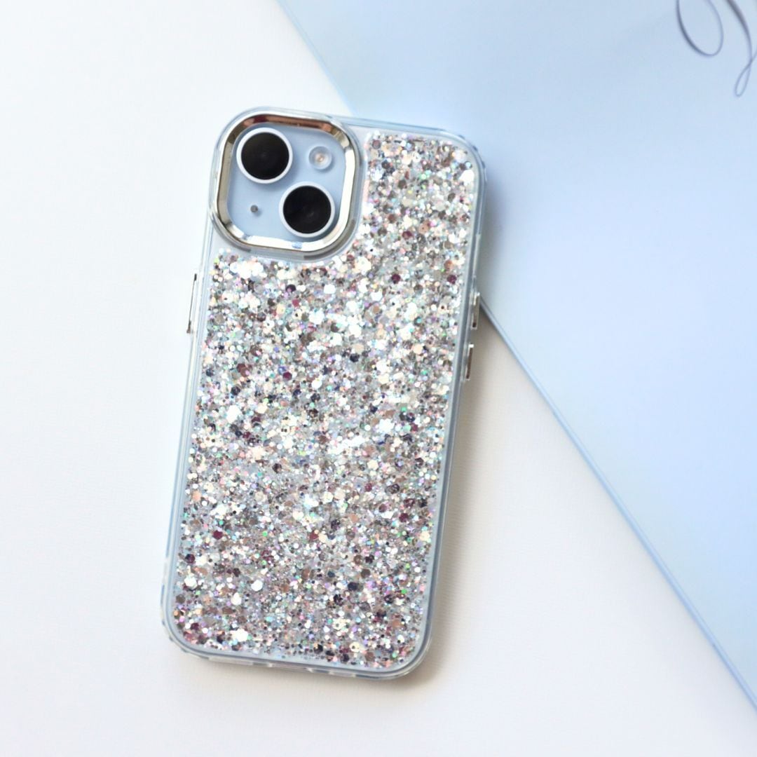 シルバー グリッター ケース | iPhoneケース | iPhone & AirPods