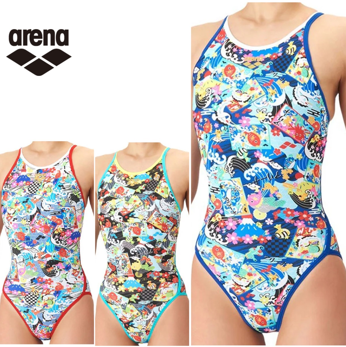 arena アリーナ AS6SWM36L レディース タフスーツ 練習用水着