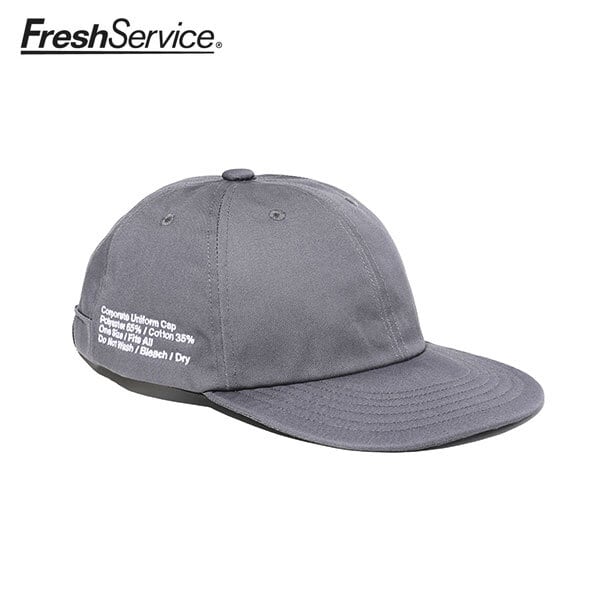FreshService フレッシュサービス キャップ グレー CORPORATE UNIFORM CAP