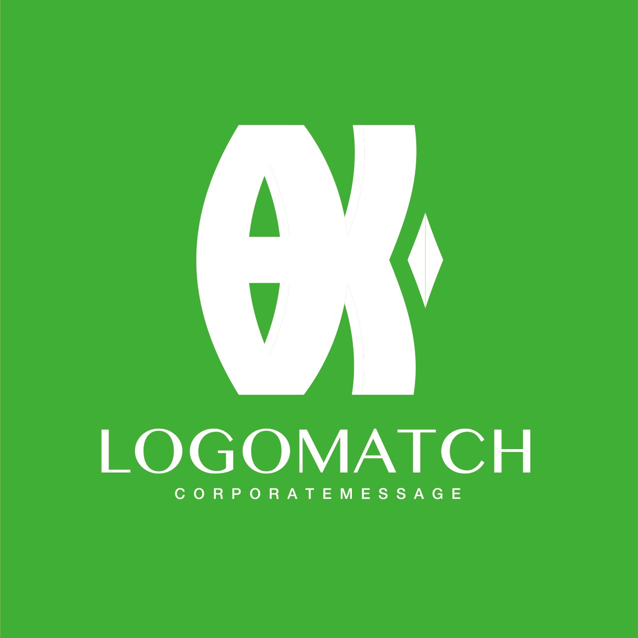 立体的でダイナミックなE・Kのロゴ