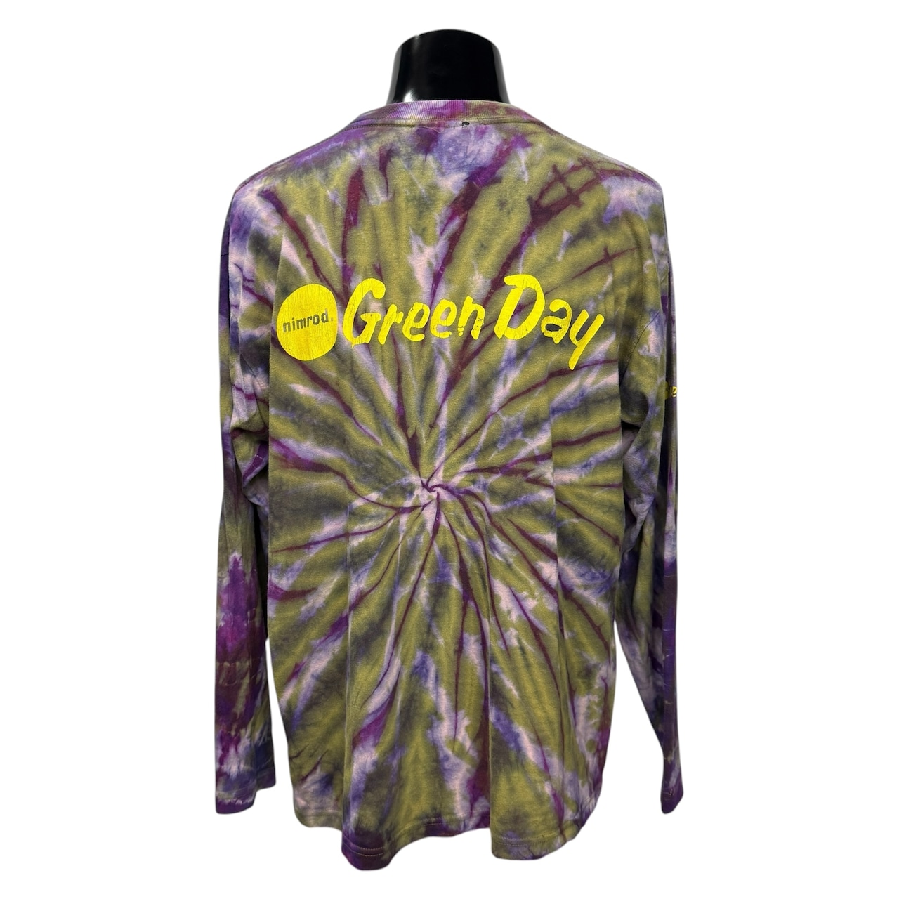 【GREEN DAY】グリーンデイ "NIMROD" 90's ユーロVintage タイダイ ロングスリーブTシャツ