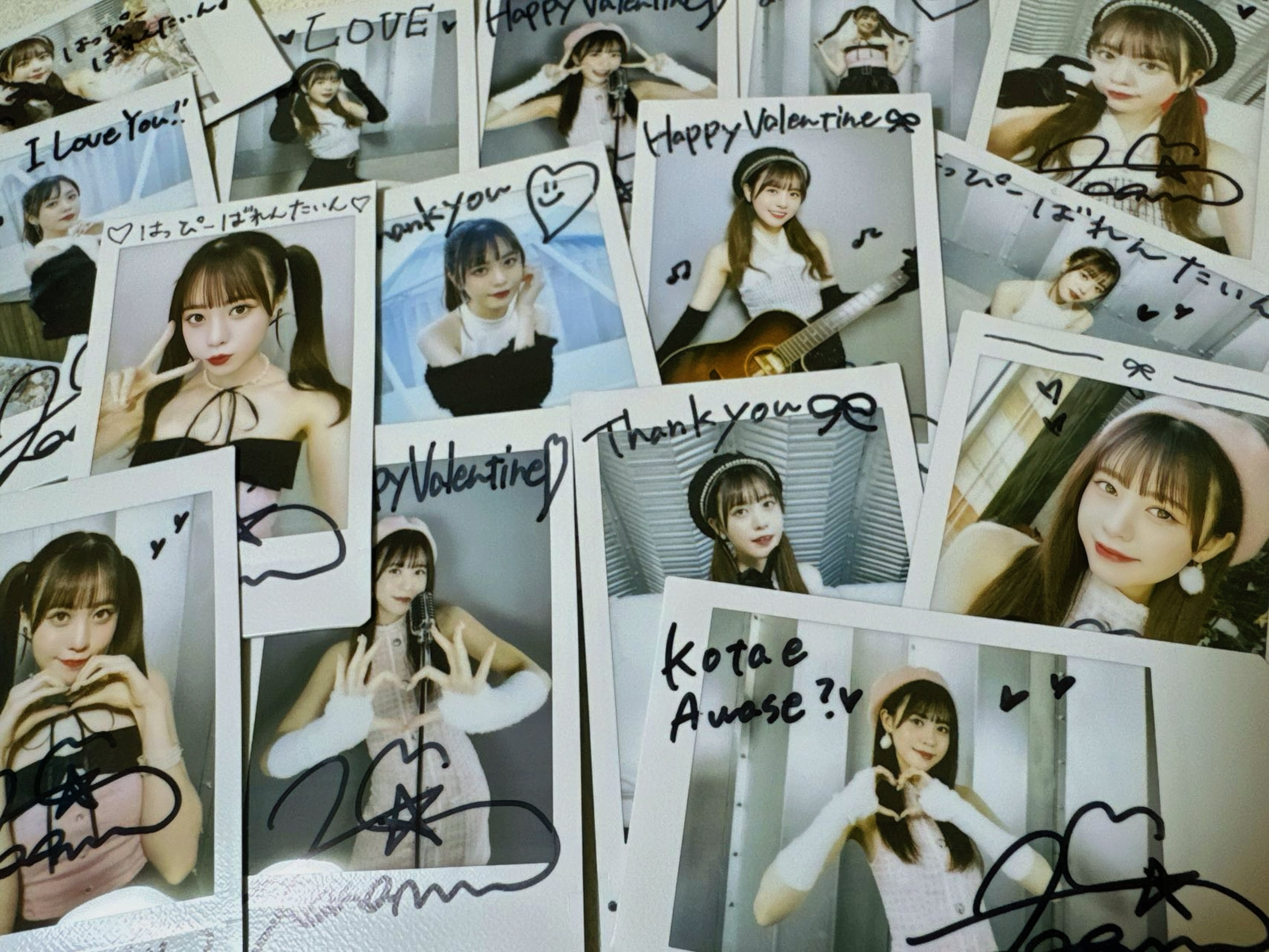 バレンタインランダムチェキ | 阿部菜々実