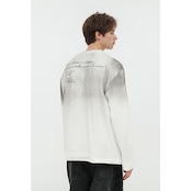 VINTAGE ストリート ヘンリーネック ロングTシャツ T1866