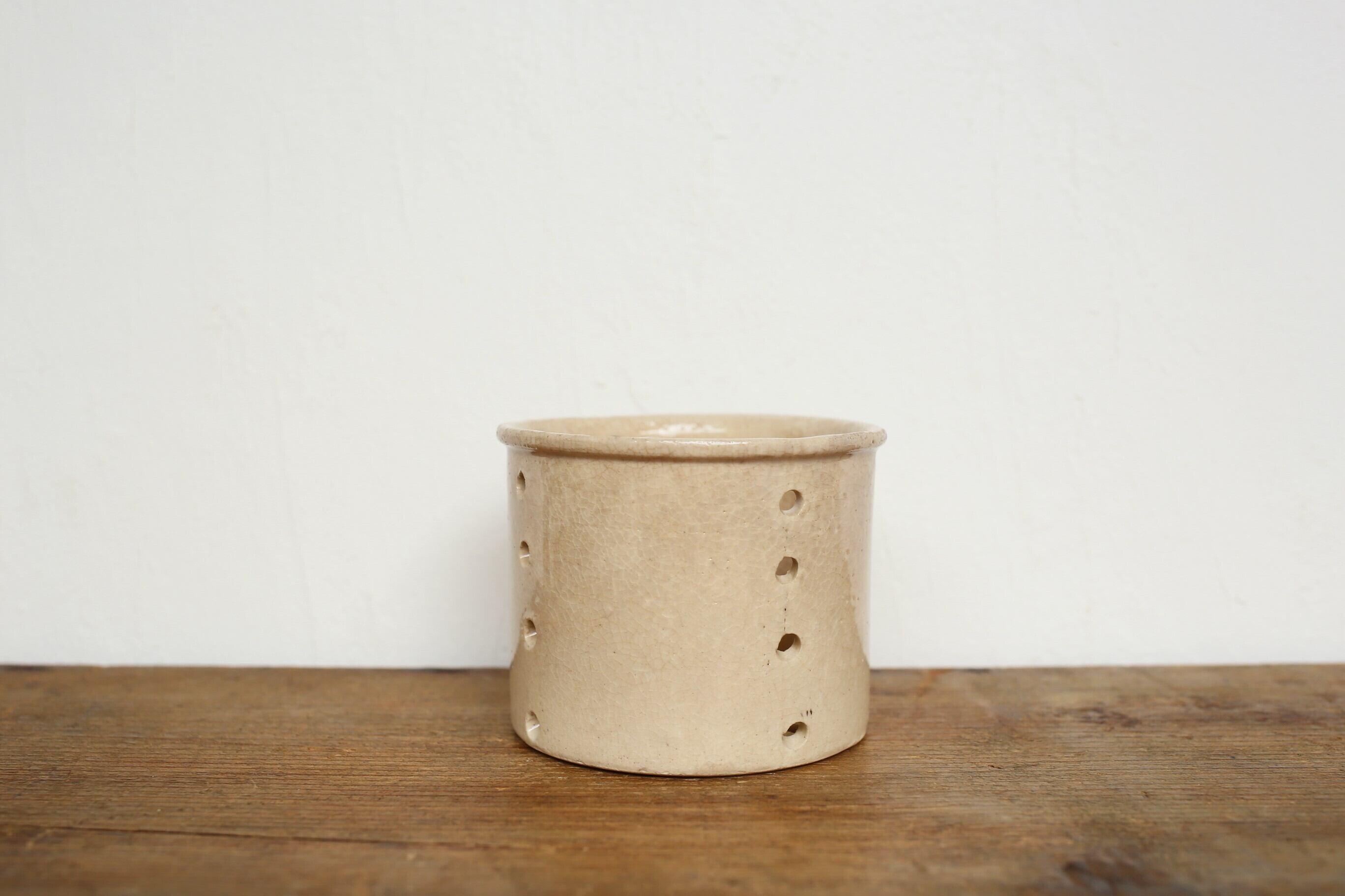 フランス アンティーク ヴィンテージ 水切りポット N-01061