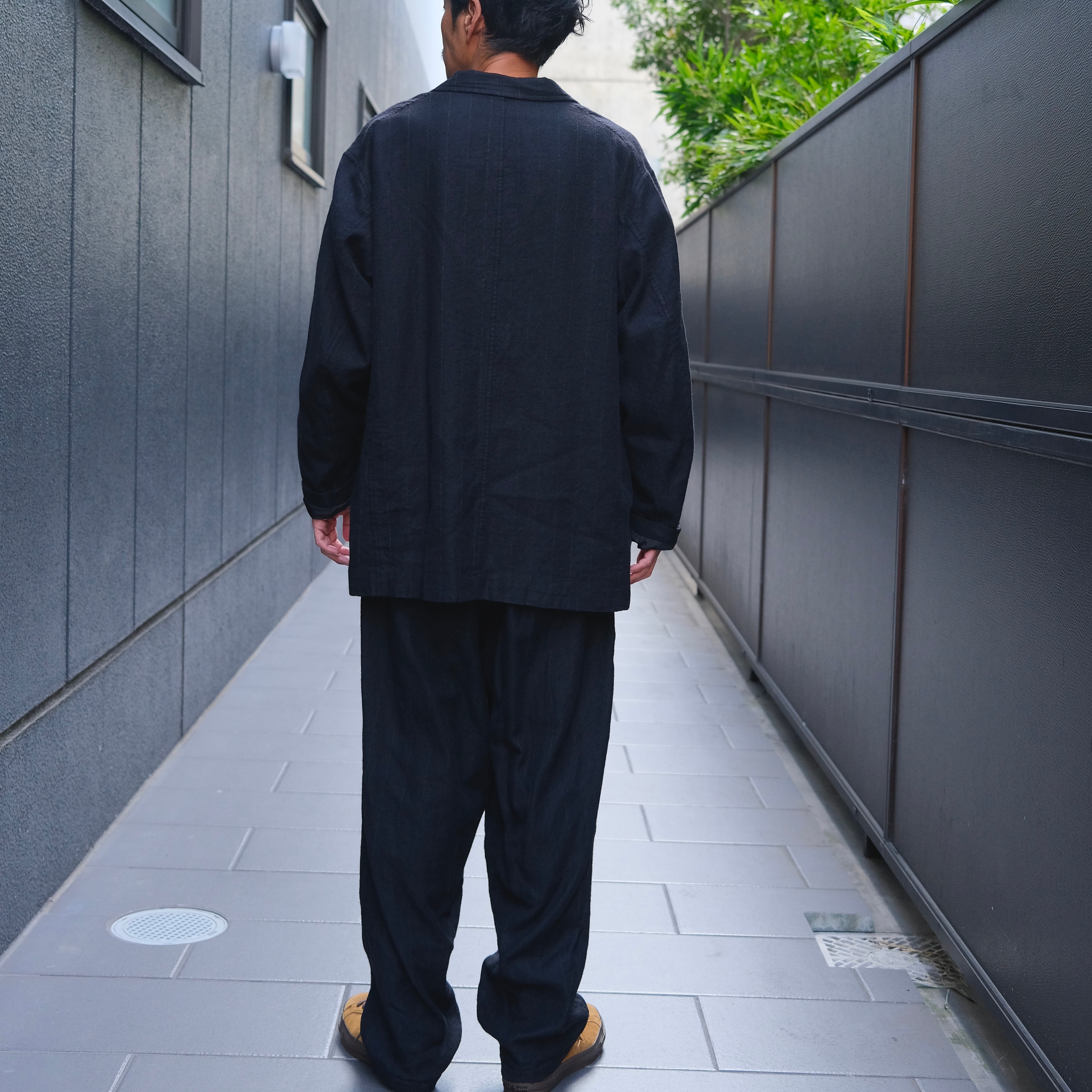 COMOLI(コモリ) /ストライプテーパードパンツ -STRIPE-(A03-03010) | Signs