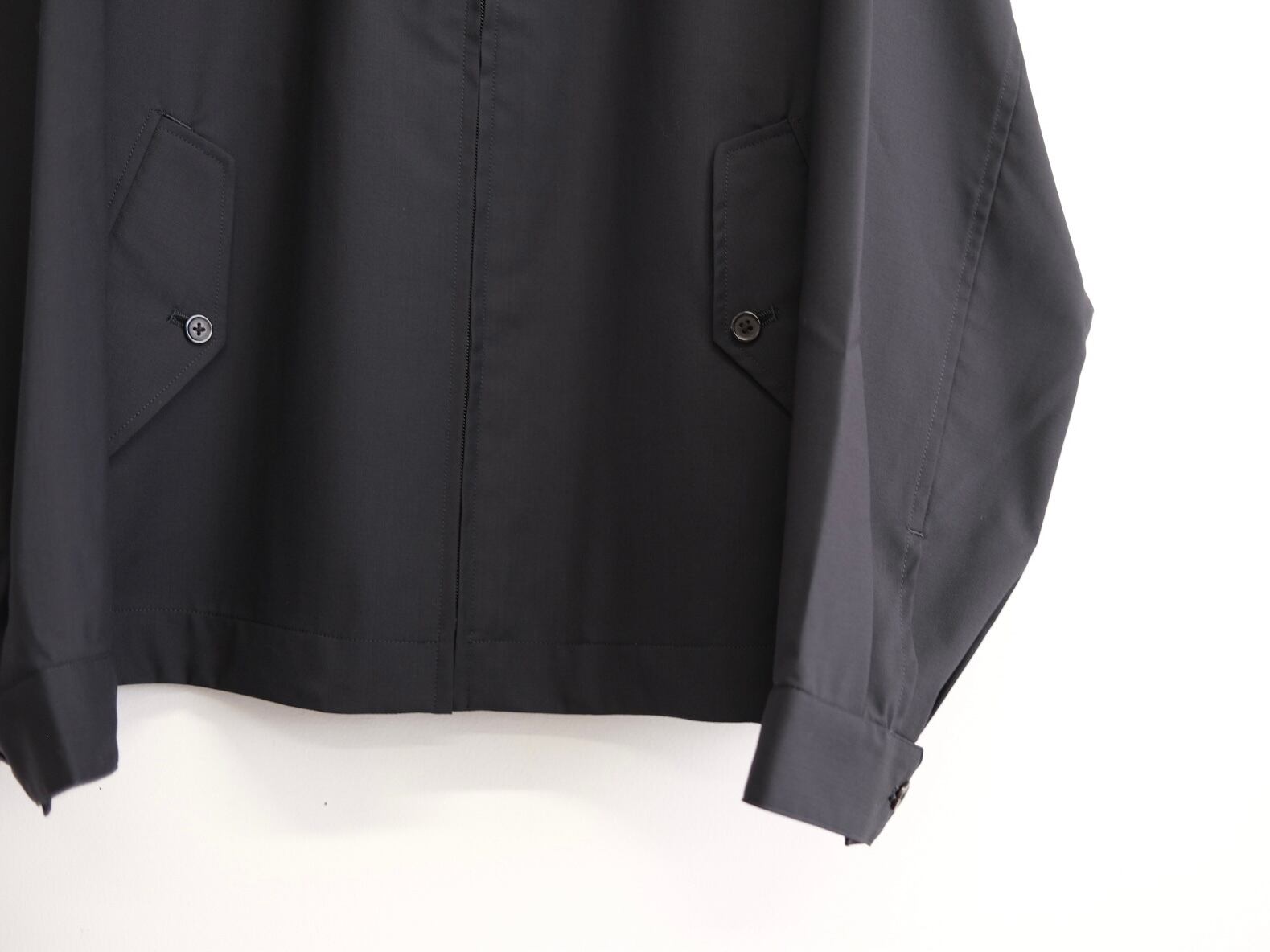 Men's BATONER” UTILITY WOOL SWING TOP SHIRT” | Lapel online store
