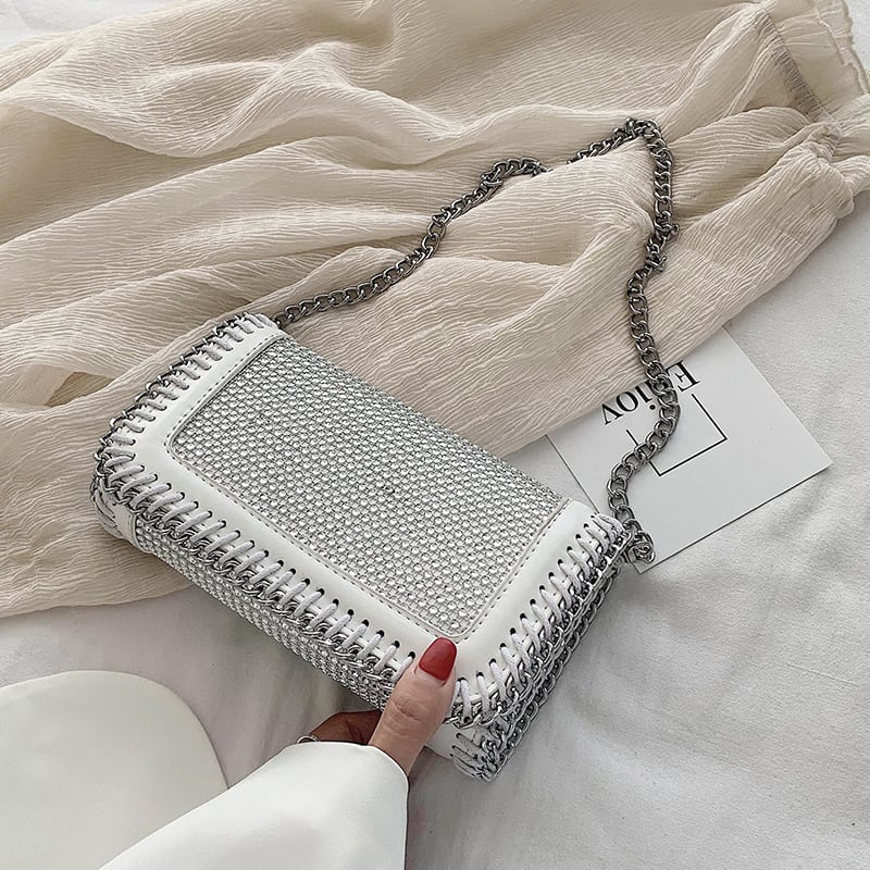 ネット赤い小さなバッグ女性のバッグ2020夏の新しいトレンディなワイルドチェーンメッセンジャーバッグファッションショルダー小さな正方形のバッグ Tiancai_Wing_Bag0708018