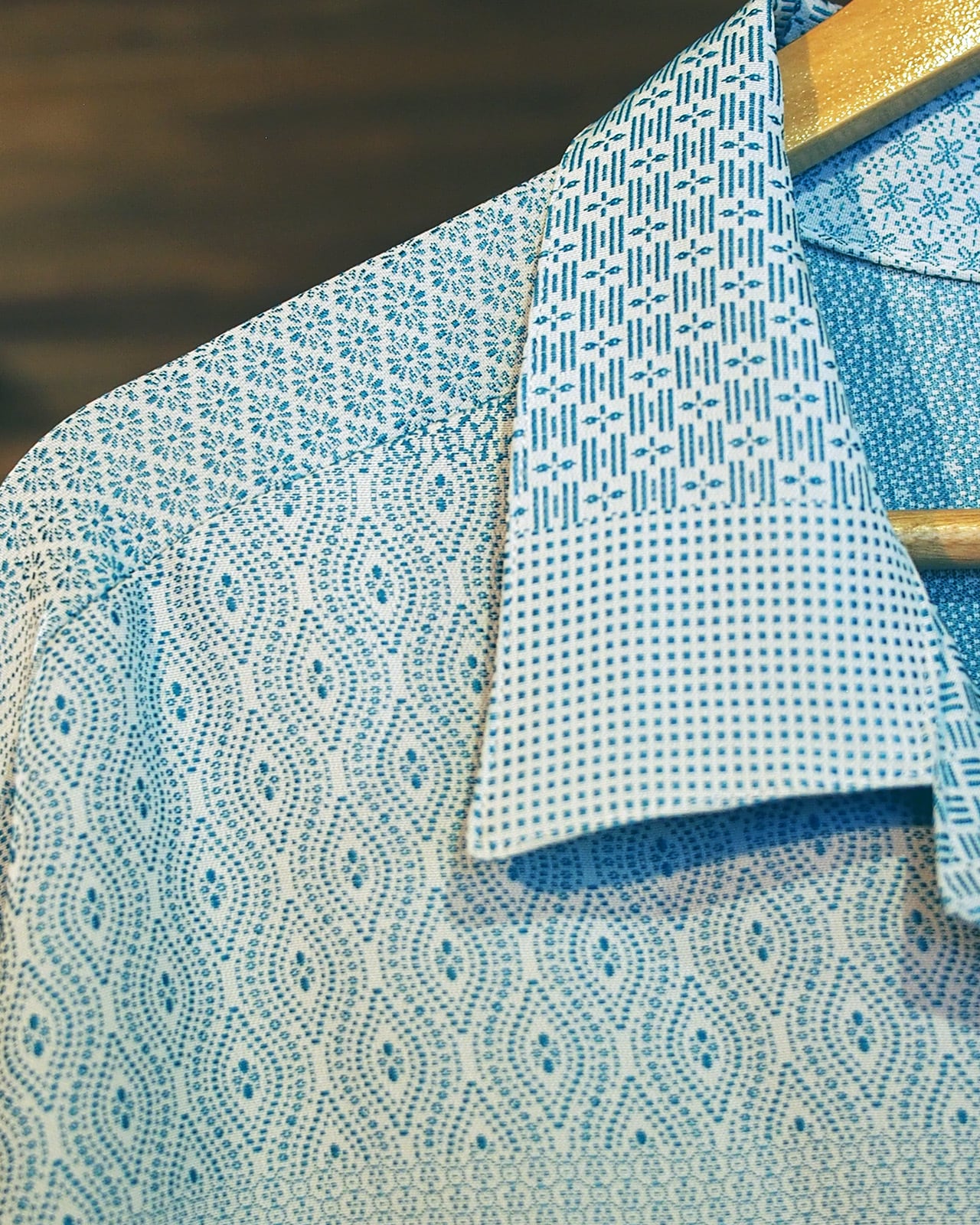 EDOKOMON - ALOHA SHIRT &frasl; 江戸小紋 アロハシャツ | HARUNA Kimono Re  NADRE  Vintage. 着物 古着クリメイ powered by BASE