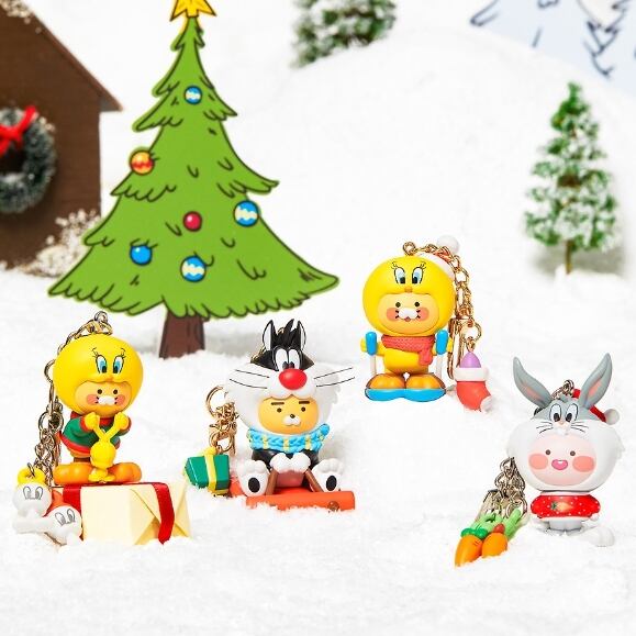【KAKAO FRIENDS】ルーニーテューンズ フィギュアキーホルダー