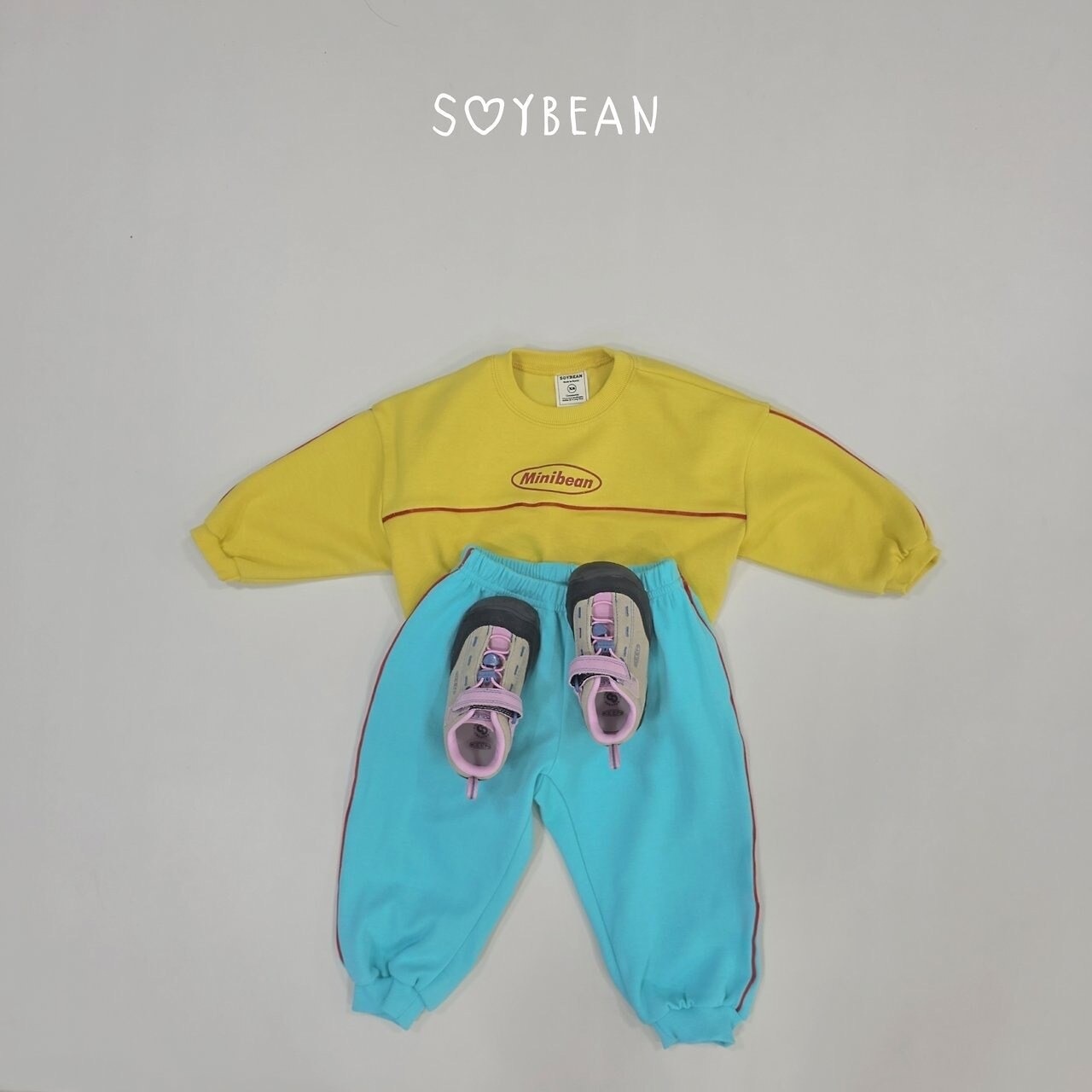 韓国子供服 / 26Autumn / soybean / mini bean セットアップ / キッズ服 / ジュニア服 / 秋服 *XS~JM*