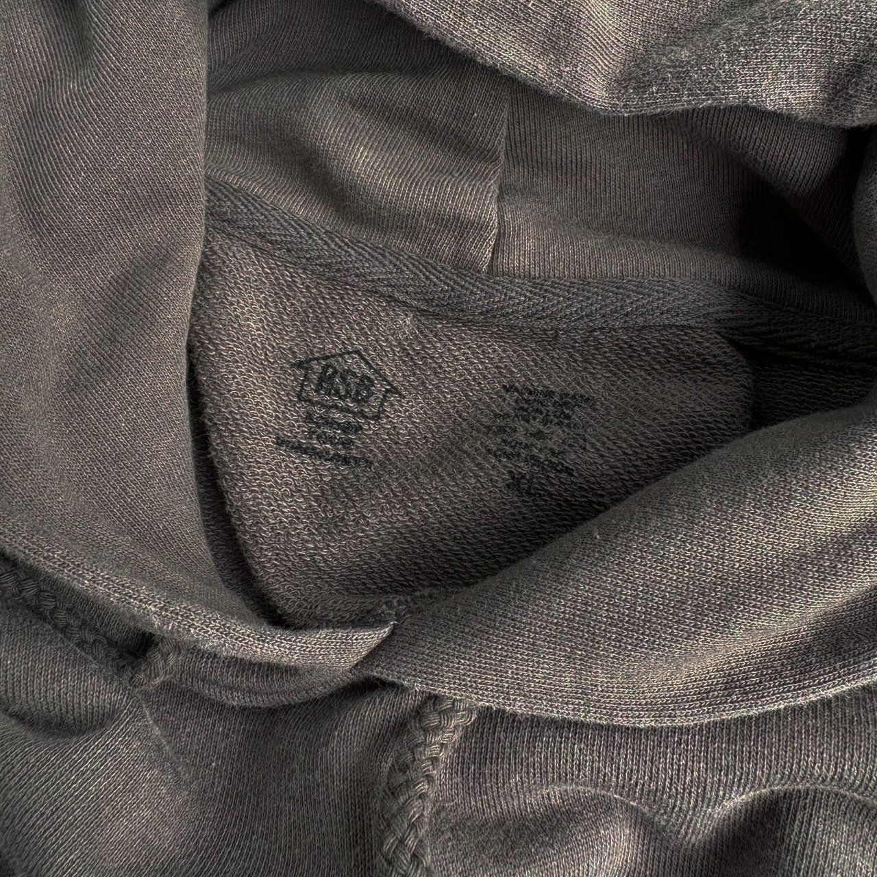 RIVERSIDE BASE 「FUCKIN' FUCK」PULLOVER HOODIE FADE BLACK