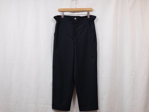 DIGAWEL”SIDE GATHER TROUSERS NAVY”