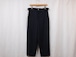 DIGAWEL”SIDE GATHER TROUSERS NAVY”