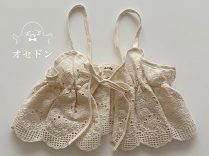【Aosta】レースリボンベスト 70~110cm