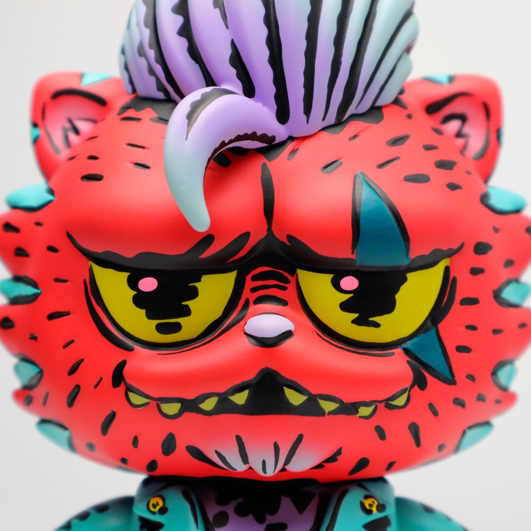 gangs tiger ぼうそうの虎　Bigclawx 大爪作　ソフビフィギュア gangs tiger ぼうそうの虎 Bigclawx 大爪作 ソフビフィギュア