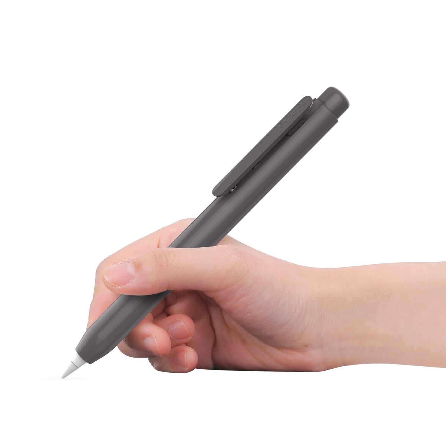 【新着特価】MoKo ホルダーケース Apple Pencil 第1世代 格納式チップキャップ iPad 第10世代 2022/9世代 2021/8世代 2020/6世代 9.7 2018 iPad Mini 第5世代 ペンシルケース ペンシル ダークグレー