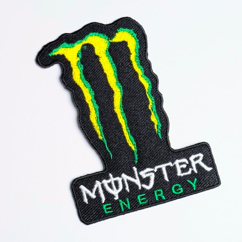 再入荷！送料無料！ ☆刺繍アイロンワッペン☆【 Monster energy