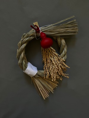 正月飾り　実りの瓢