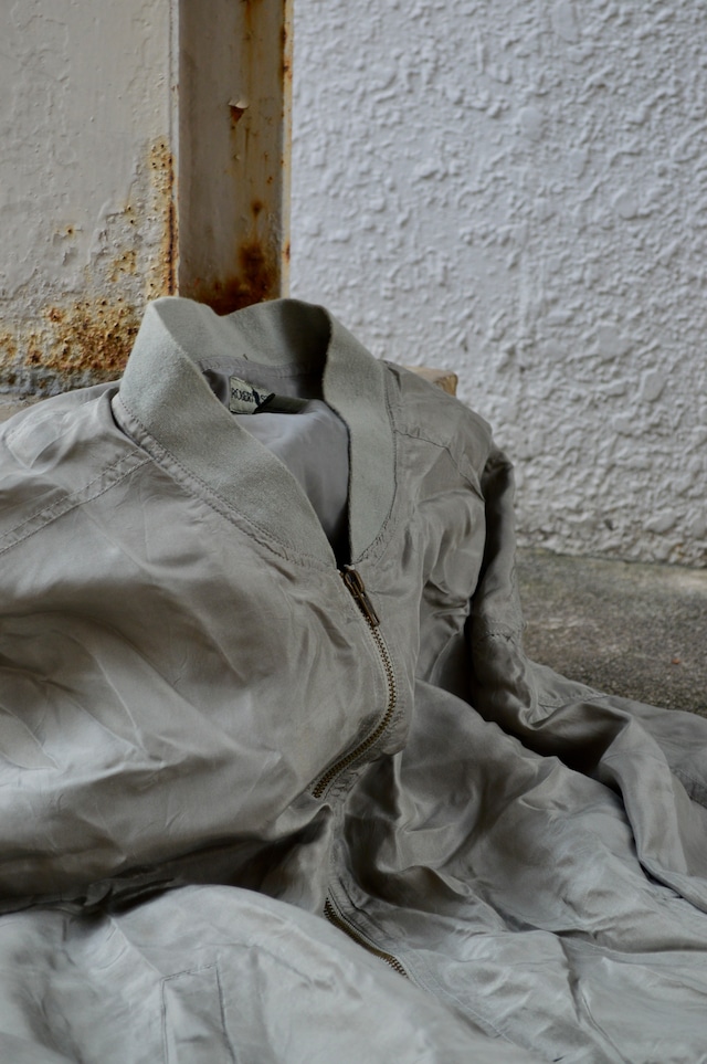 ROBERT STOCK 90's From USA Silk Blnuson Designers by RL CHAPS ロバートストック 90s シルクブルゾン