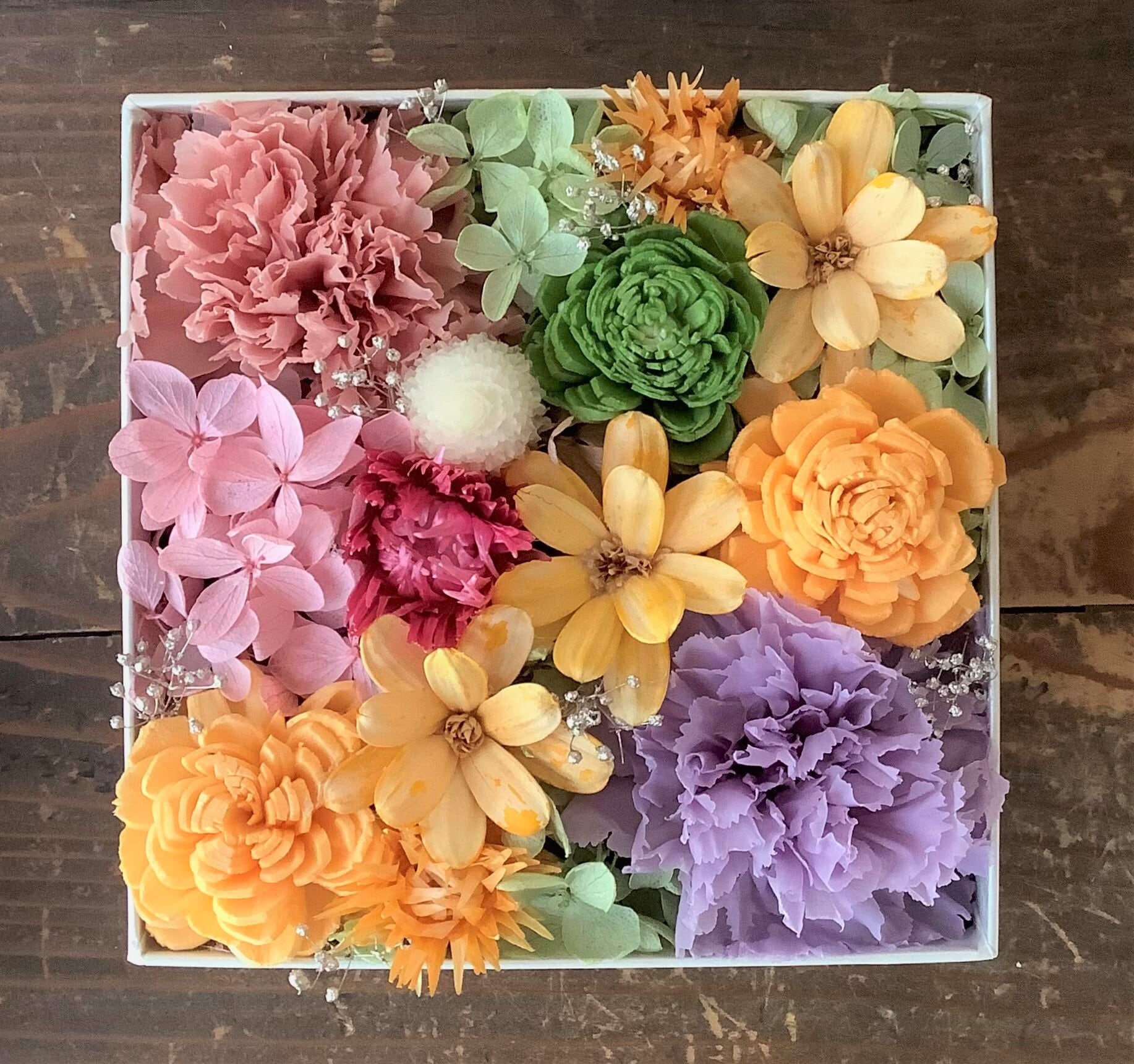 プリザーブドフラワーまとめ売り