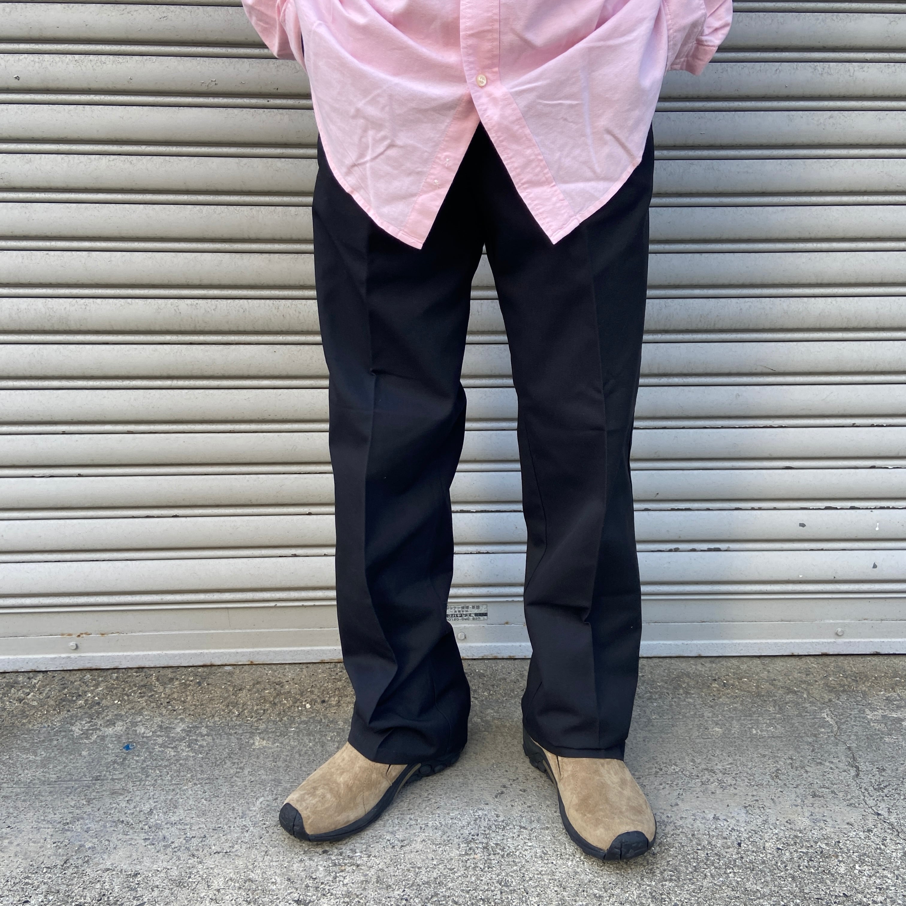 送料無料』デッドストック Dickies 812 ワークパンツ 黒 W30L32 | 古着 