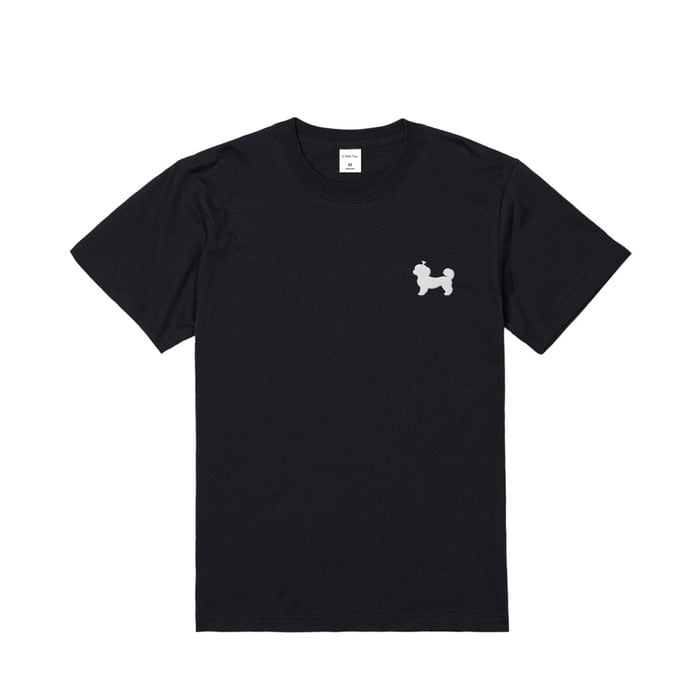 Shih Tzu Tee Black U0045